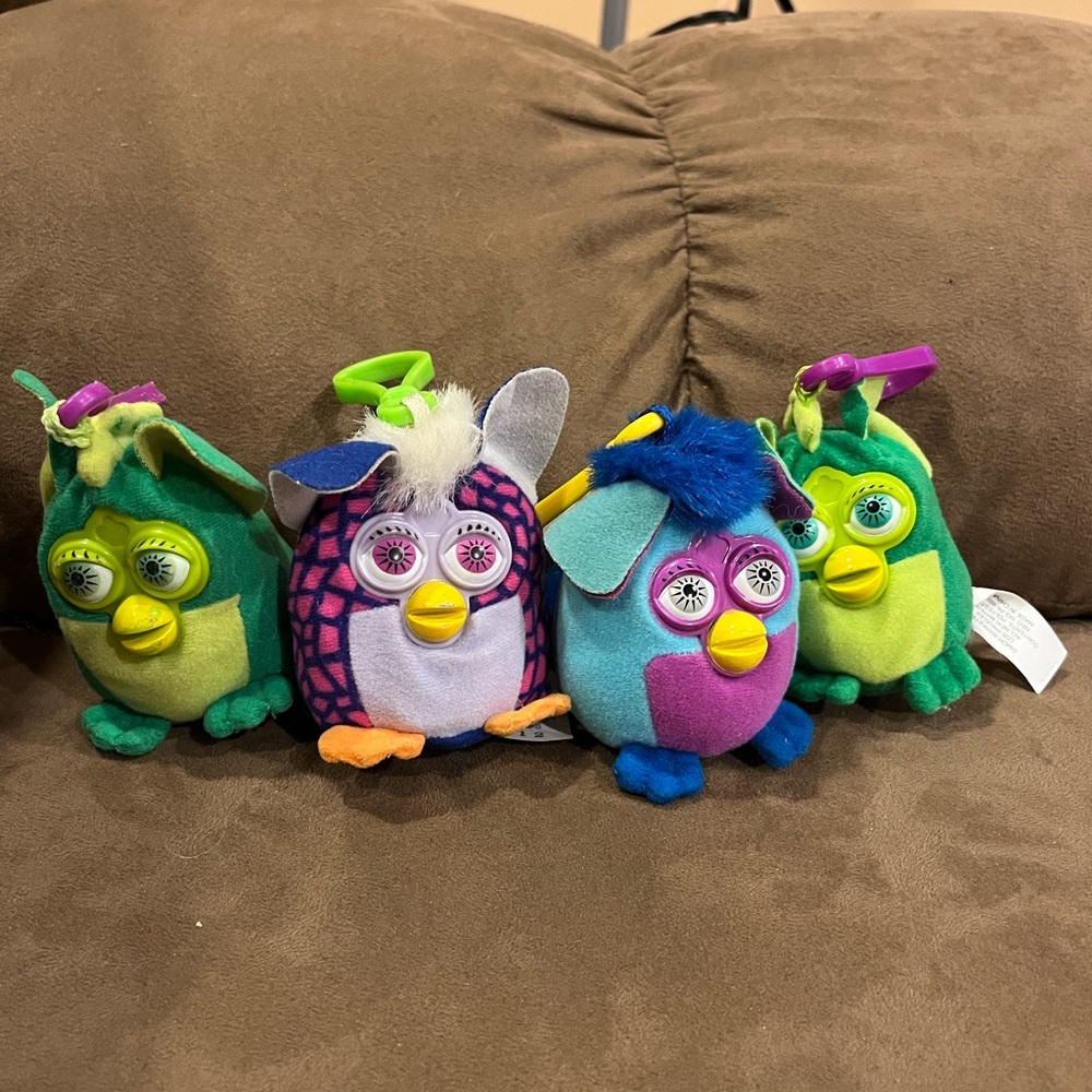Colorful Furby bundle. McDonalds Happy Meal